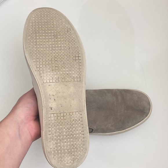 Steve Madden Gills Grey Suede Slip on Sneakers - Picture 10 of 11